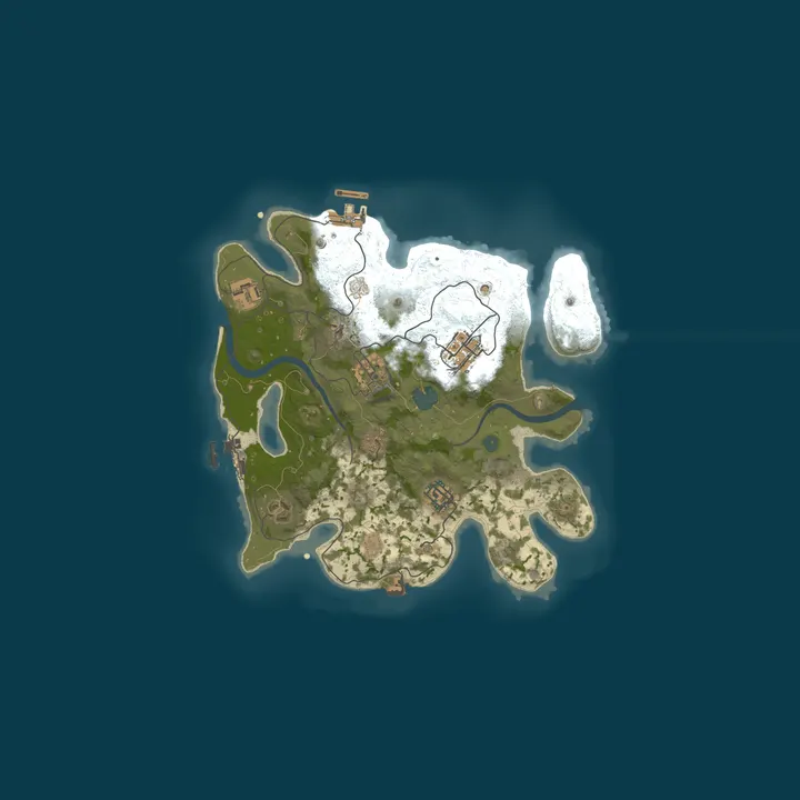 Map of ★ Hazmat Plushy Land ★
