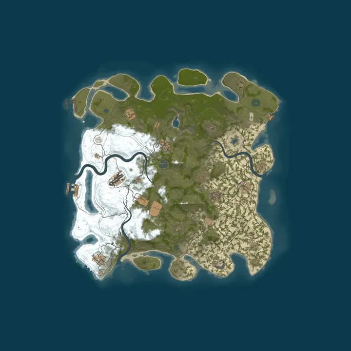Map of Modded 2x | LIVESTOCK UPDATE | MAPWIPE 26.10 RUSTERZ.COM