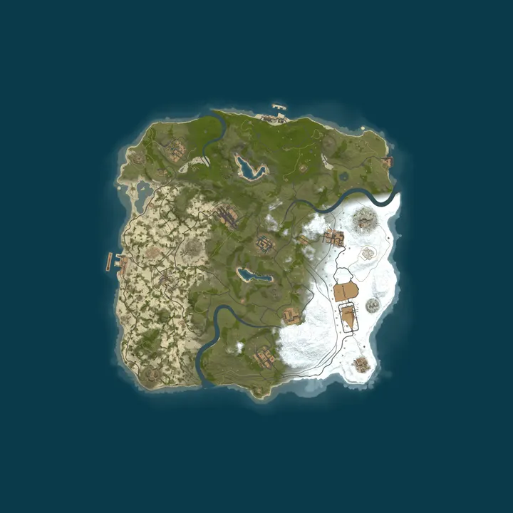 Map of RustForNoobs.com | Mondays | Solo Duo Trio | AU