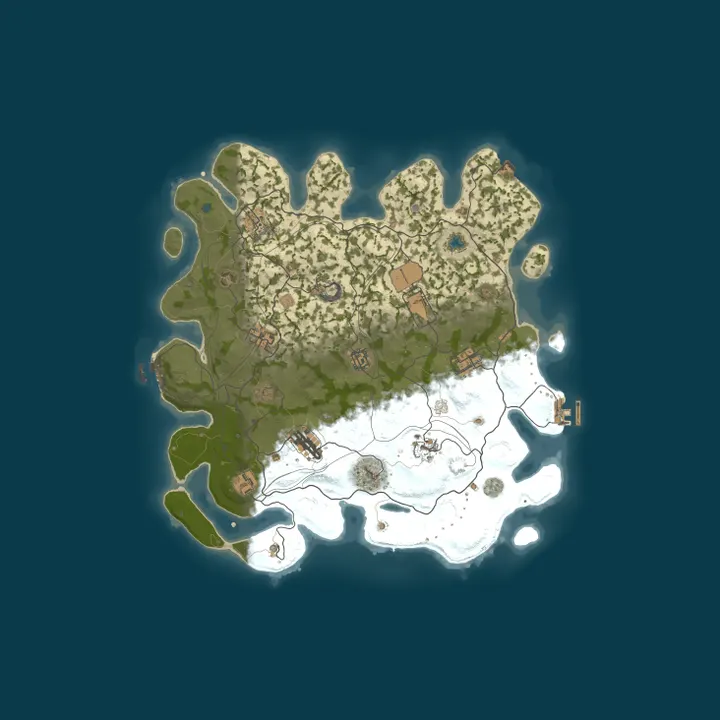 Map of Test Server (Stevious Trio)
