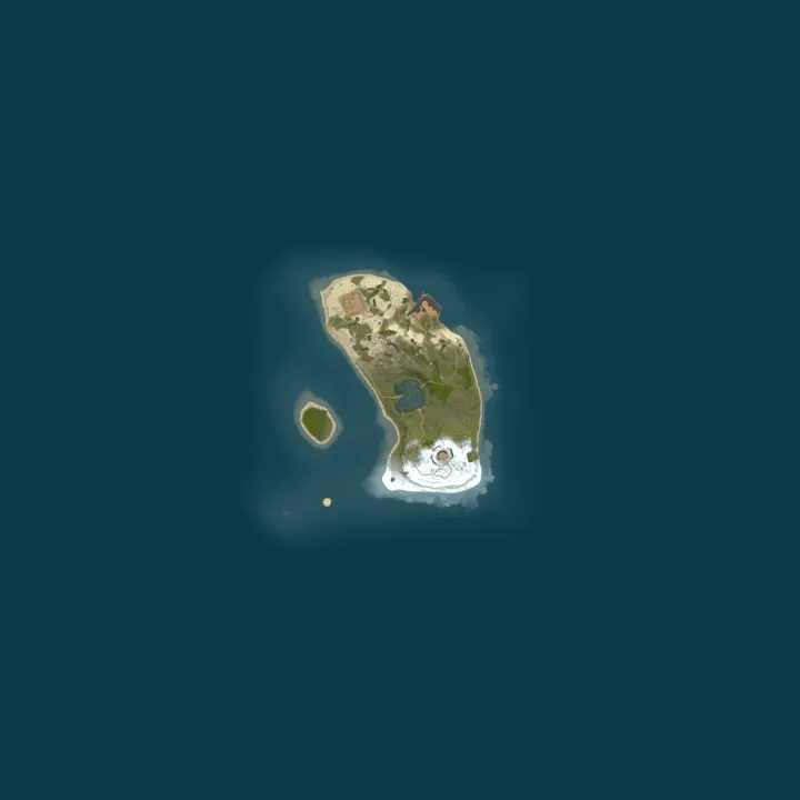 Map of A Shockbyte Rust Server