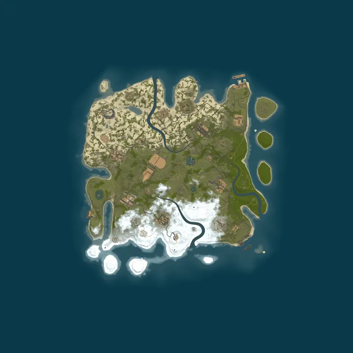 Map of Alaskan Bull Worms 100x Noob Friendly