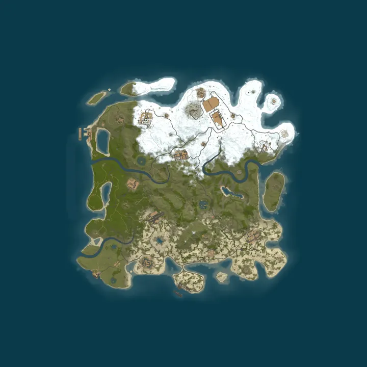 Map of [JP][PVE]Vanillaあなたのサーバー 10/31終了