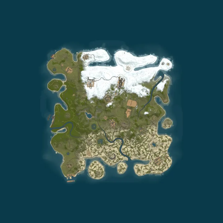 Map of EU 1000k greenland pvp trio max