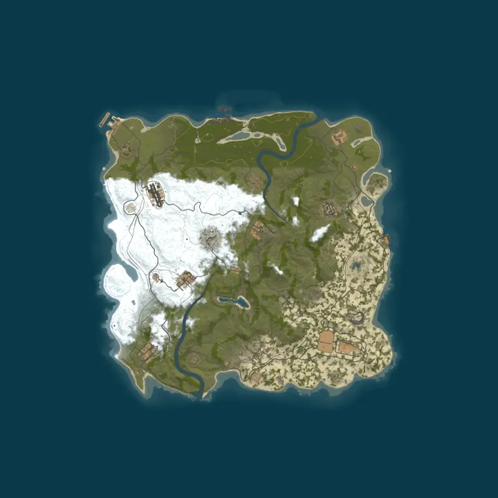 Map of US RENEGADE 3x MONTHLY | Solo Duo Trio Quad | Shop | 50% Upkeep