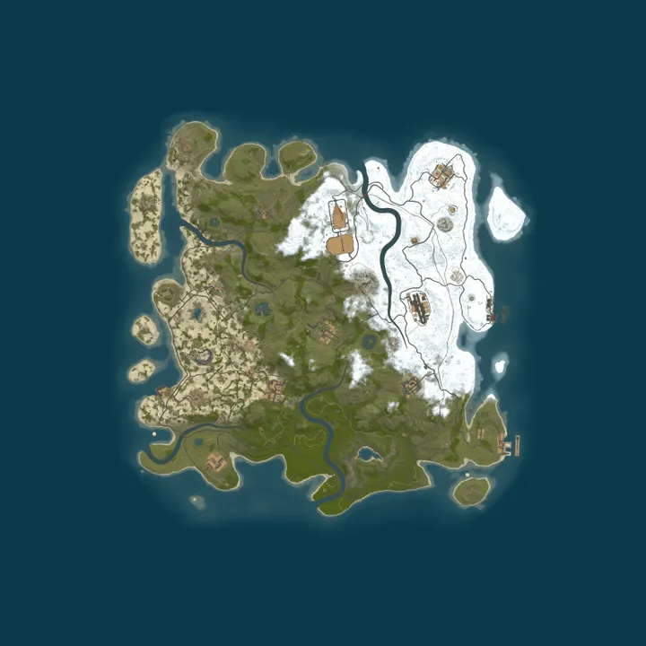 Map of HomeCraft Rust