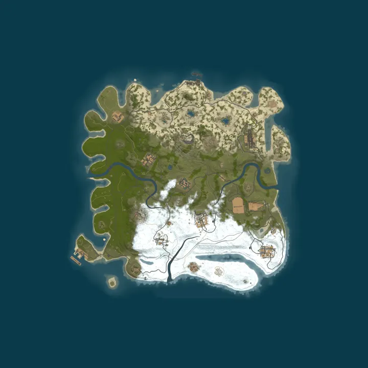 Map of Blood Rust - Green [trio, x2]