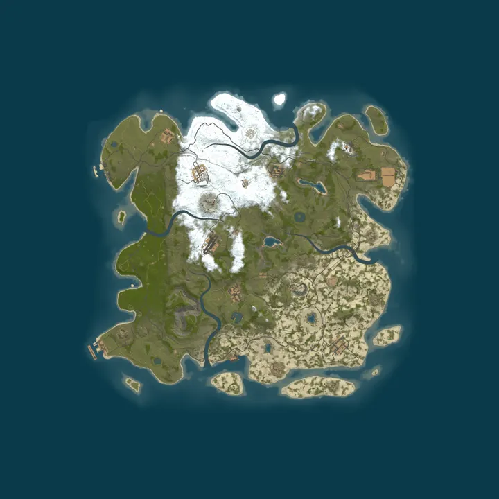 Map of У Костра · x0.5 HARD · Full PVE · modded