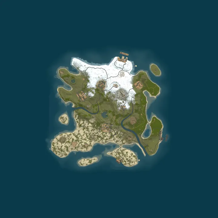 Map of Rustyard 2x EU | Solo/Duo/Trio | Weekly | No Kits/P2W