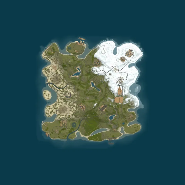 Map of DOPERUST.COM – 5X EU Solo Only – 50% Upkeep|Home|Kits|Shop