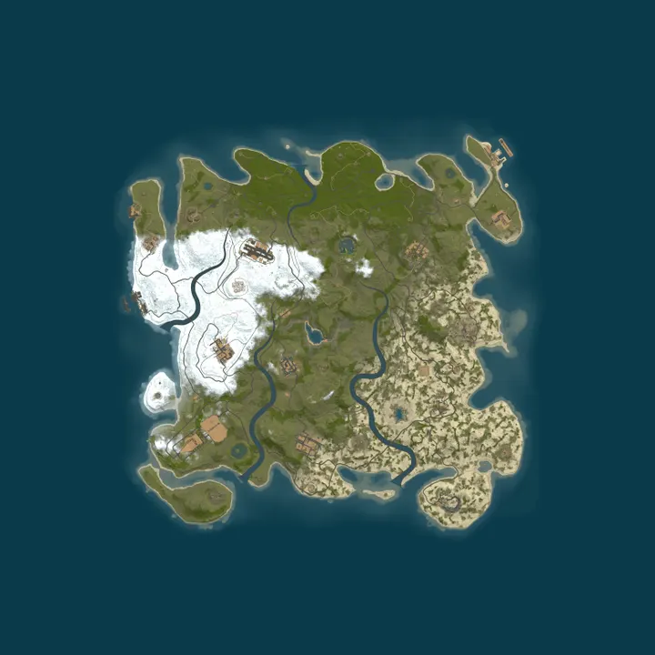 Map of 404 RUST SOLO/DUO | ЧТ | ДЛЯ НОВИЧКОВ 22.10