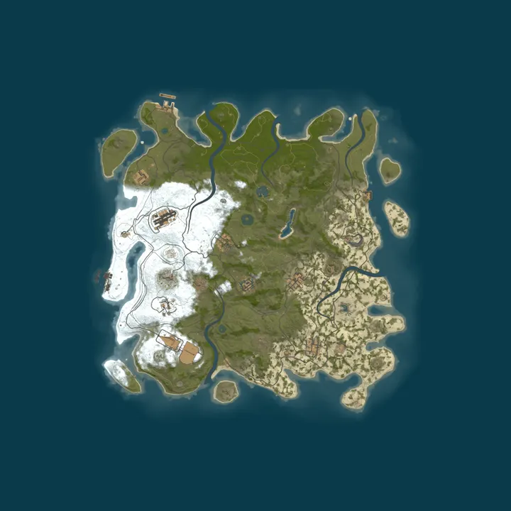 Map of 404 RUST 2X SOLO/DUO | ПТ | ДЛЯ НОВИЧКОВ 23.10