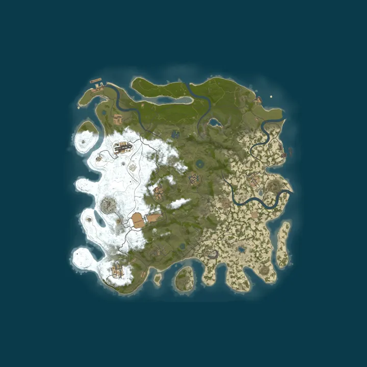 Map of 404 RUST SOLO/DUO/TRIO | ПН | ДЛЯ НОВИЧКОВ 26.10