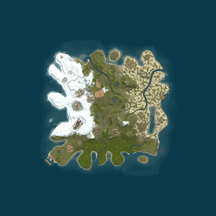 Map of RUSTWORLD.CC [EA] Japan - Main | Monthly/PvP | Wiped: 10/01