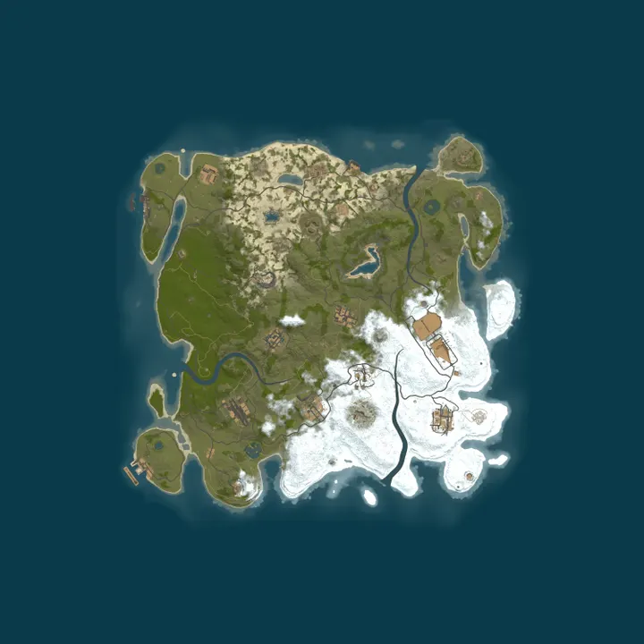 Map of Queen Lily