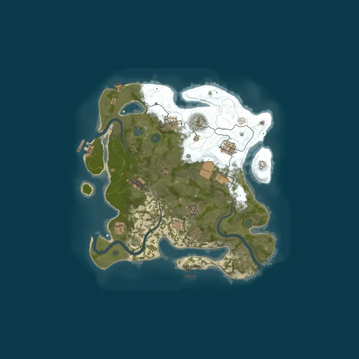 Map of Ironbound  EU Solo/Duo/Trio 3x PVP & Events ORP