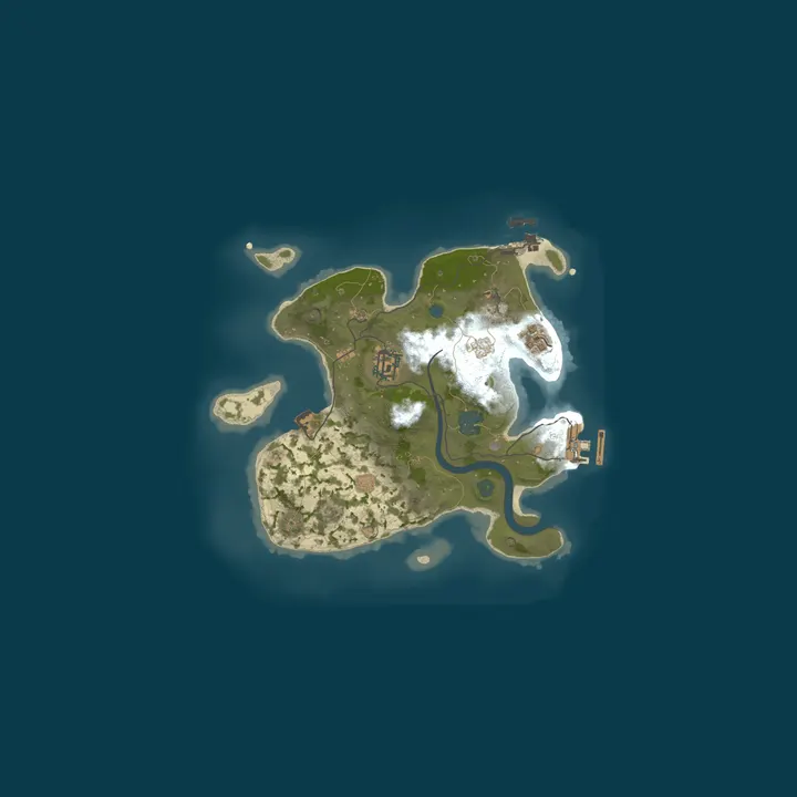 Map of Rust In Paradise