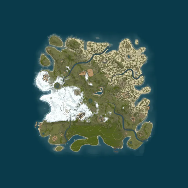 Map of [PVE] Rusty Trombone [X10|Raidable Bases|NPC's|KITS|TP][EU]