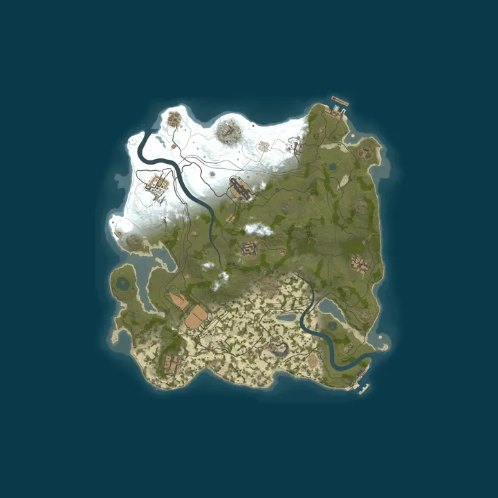 Map of ⦿ ICEFUSE 100X Kamikaze (Solo/Duo/Trio/Quad|X100)
