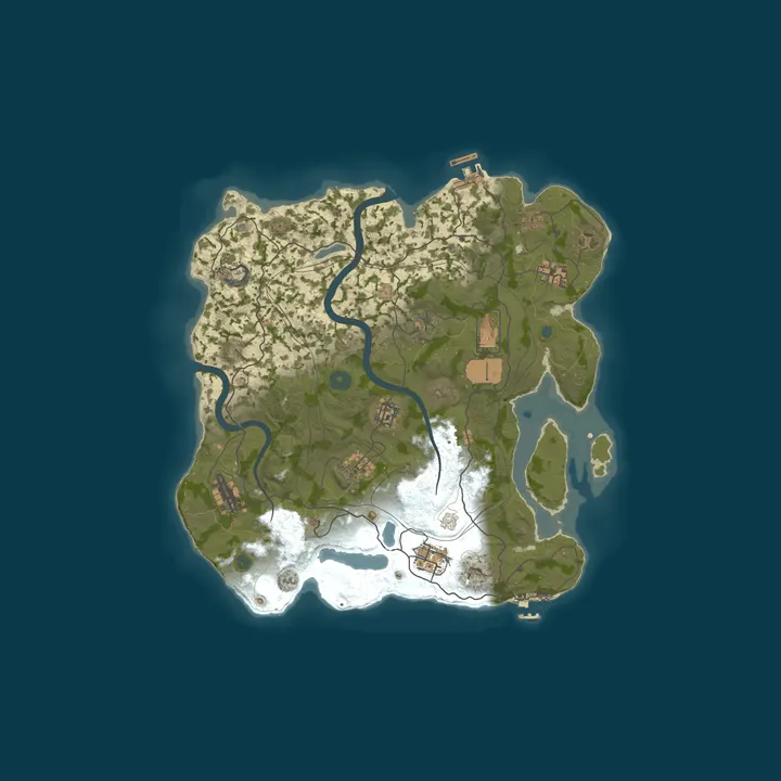 Map of ⦿ ICEFUSE 20X Phoenix (NoBP|PVP|Shop|MyMini|5X WIPED)
