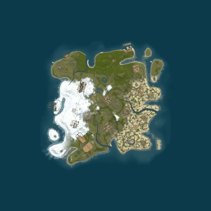 Map of SCUF | RUST x0.5 | Events
