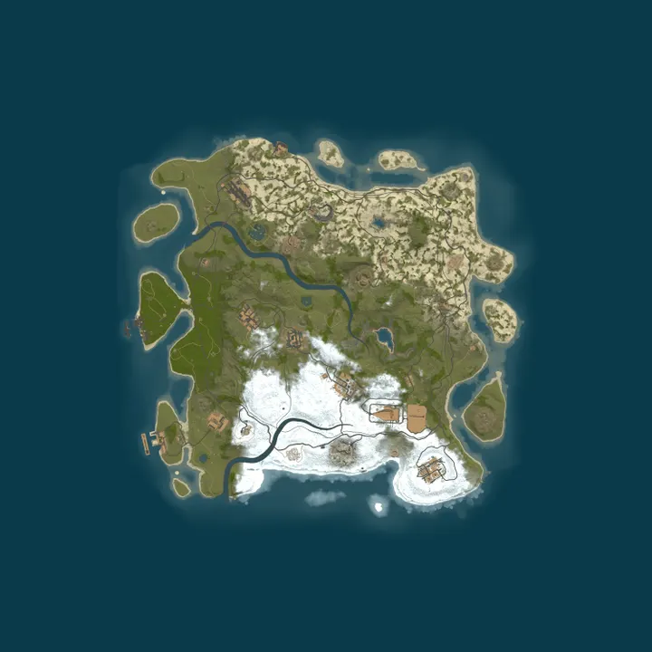 Map of FLAME RUST #1 [ NOLIMIT | x3 | MAGIC ] WIPE 27.10
