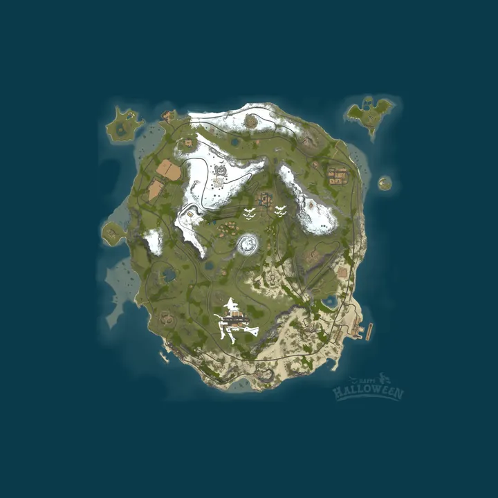 Map of [EU][UK][HUN] Rust Hungary PVE/PVP OFFICIAL