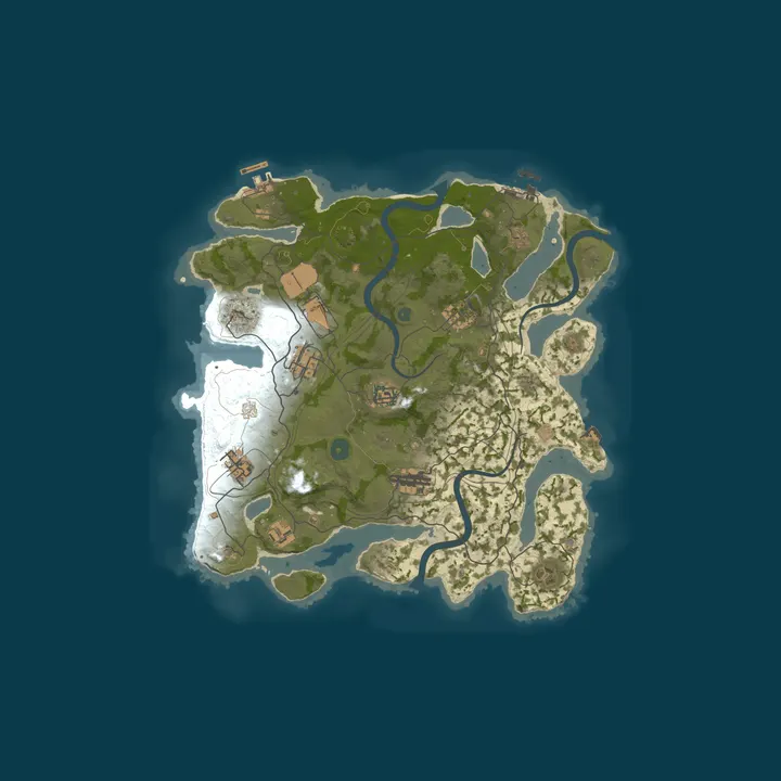 Map of rustbeyond.com | EU | Monthly PvE | Events | Low Upkeep