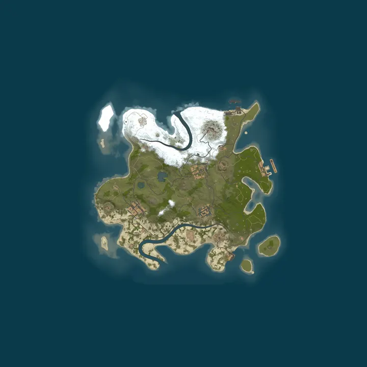 Map of Rust Server Hosting Solo