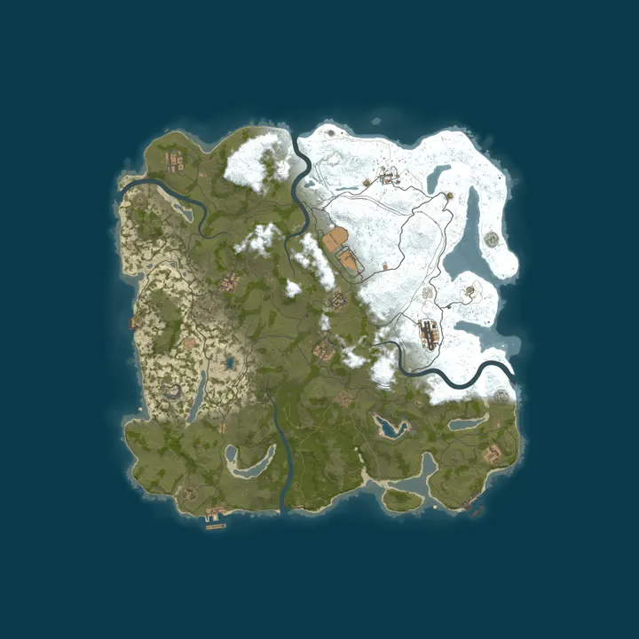 Map of US RENEGADE 2x Monthly Main | 50% Upkeep | No BP Wipe |