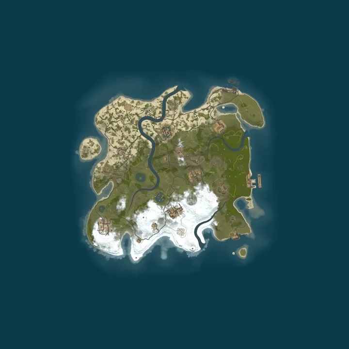 Map of A Gentleman's Rust