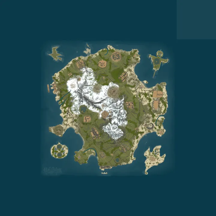 Map of SCAVENGERSHAVEN.NET (TEST SERVER)