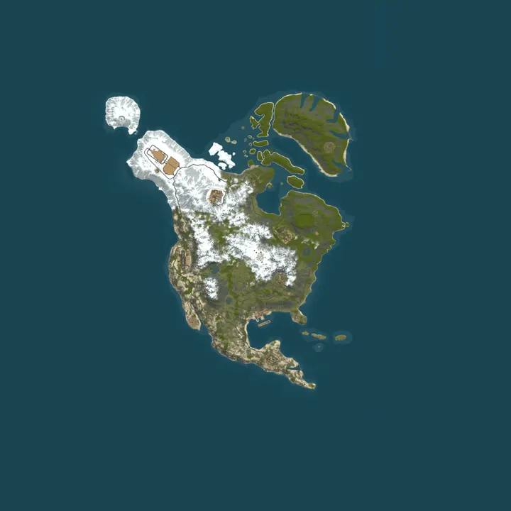 Map of WTF|North America Wasteland|Custom|4x