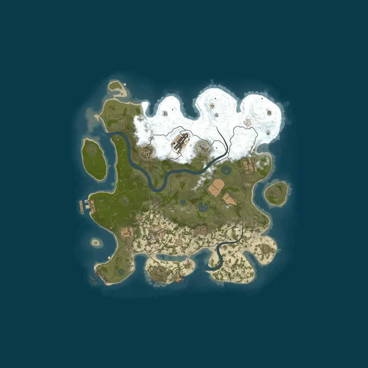 Map of WARBORN 3X SOLO/DUO