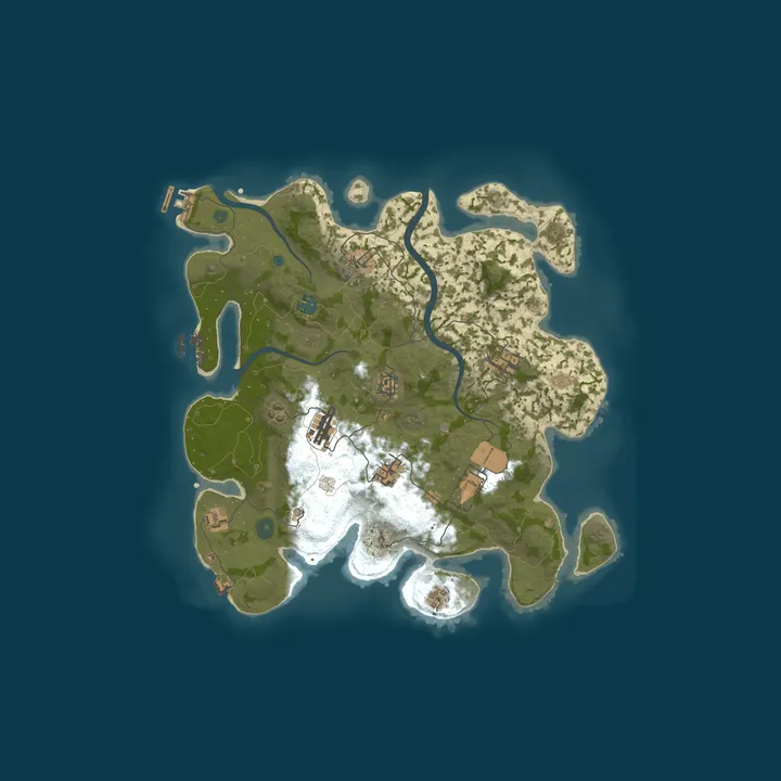 Map of [EU/GR] RUSTILIANS™ X5 |WIPED 15.10|PVP/RAID|ACTIVE ADMINS