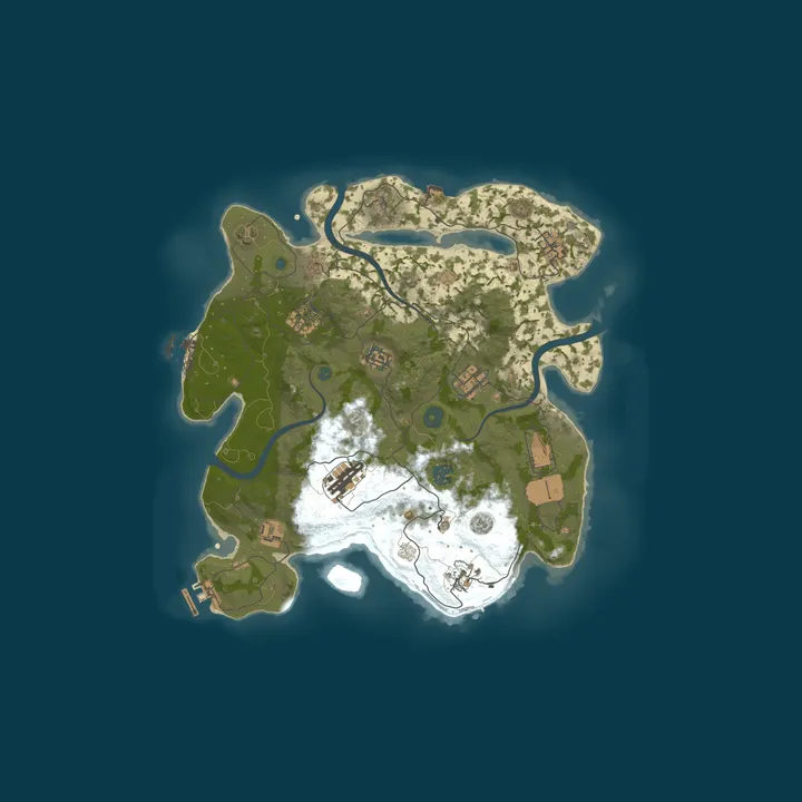 Map of Dreknir TinyIA -X2-PVE-EVENT