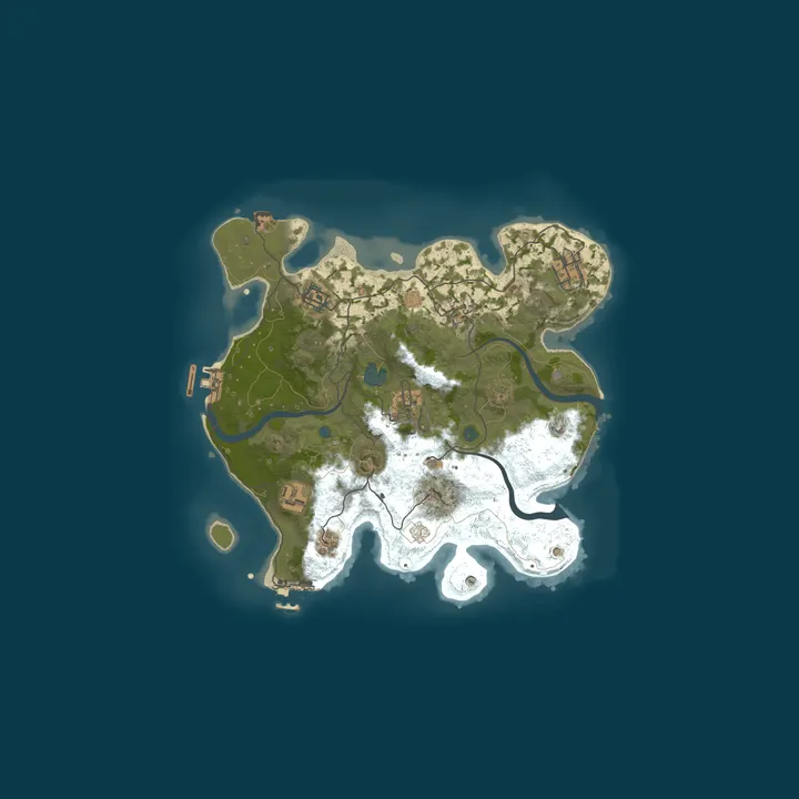 Map of Necochi Server
