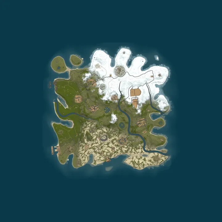 Map of 2X VANILLA | WEEKLY | SOLO/DUO/TRIO | RU