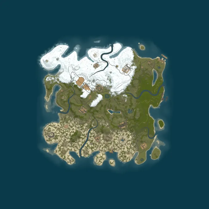 Map of Creative Test Server