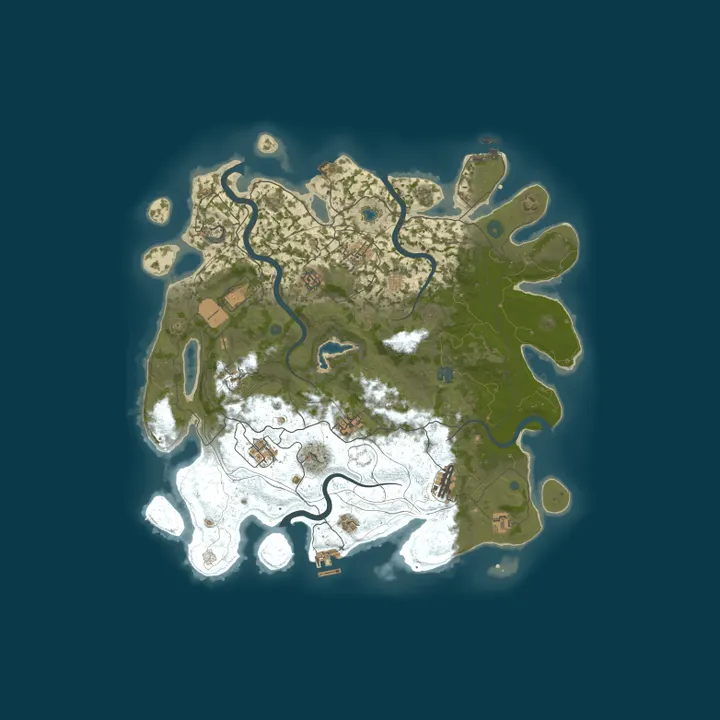 Map of ZLOY RUST 2x | ДЛЯ НОВИЧКОВ | RaidBases | Wipe 25.10