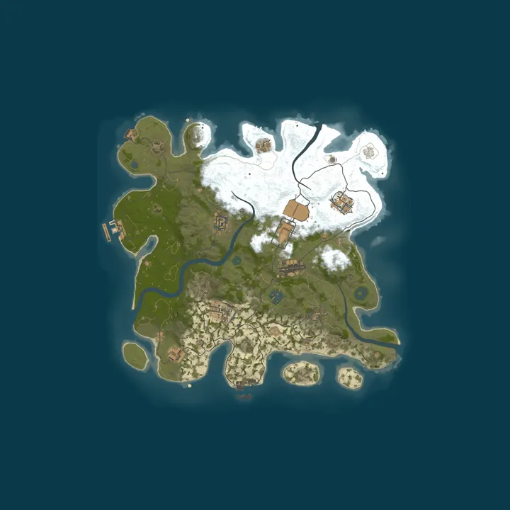 Map of #3 OMSK-Rust  Modded | X2 | Для новичков