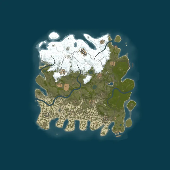 Map of Czar's Test Site